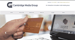 Desktop Screenshot of cambridge-media.com